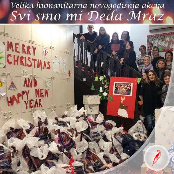 Pokloni spremni - humanitarna akcija "Svi smo mi Deda Mraz"