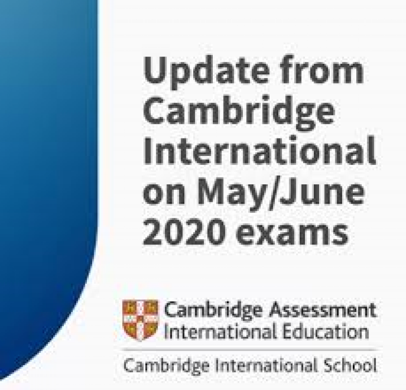 Cambridge International – May/June 2020 exams