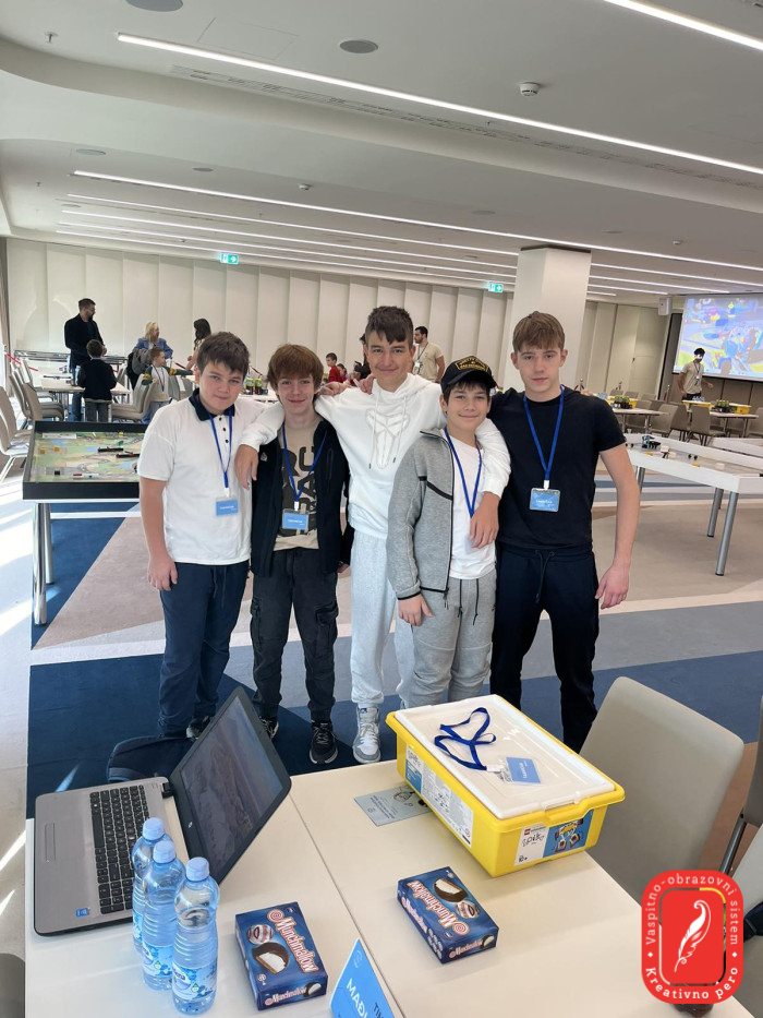 СРЕБРО на престижном такмичењу Вукобратовићеви дани роботике