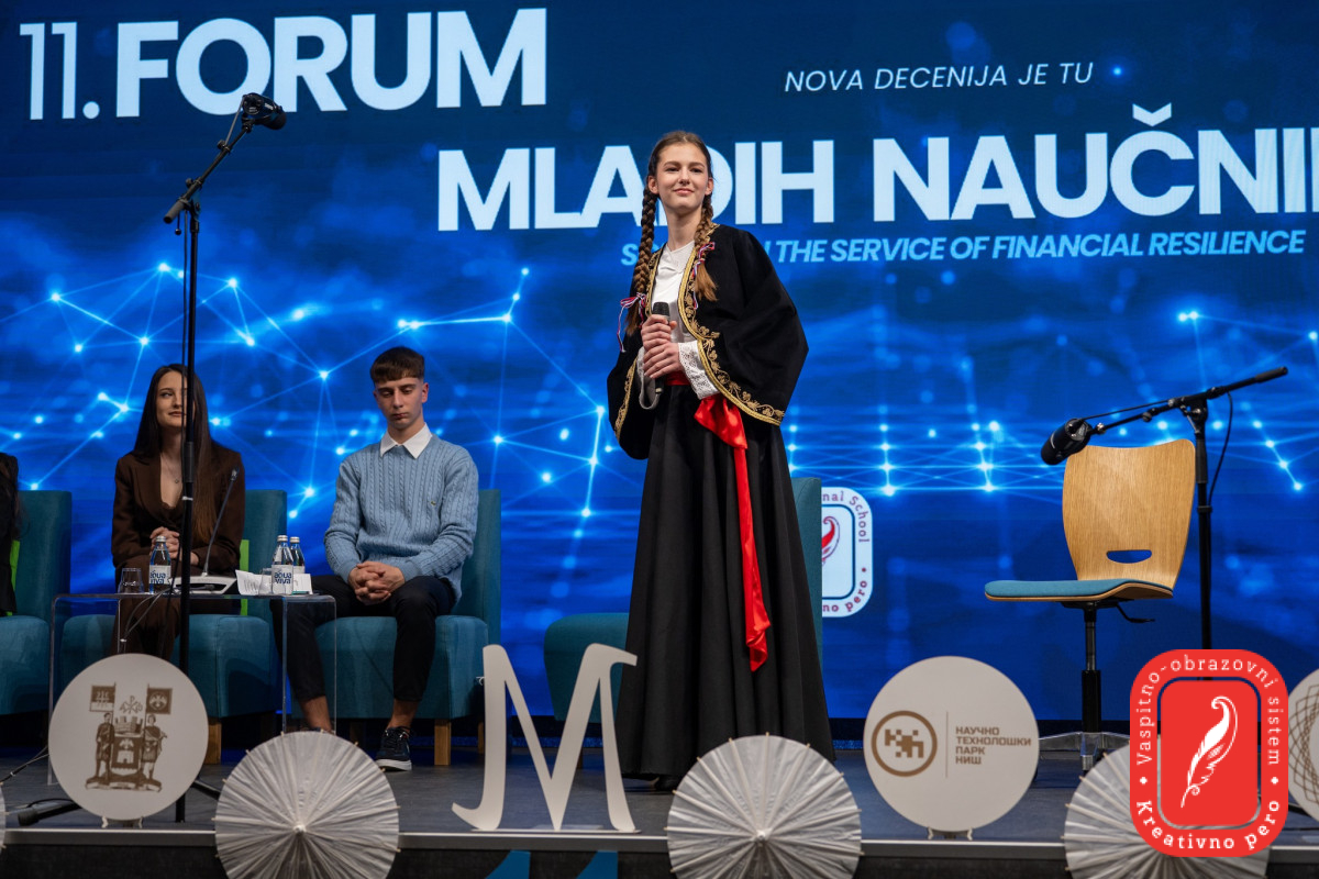 ОШ и Гимназија Креативно перо на 11. Форуму младих научника