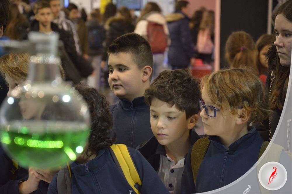 Ученици основне школе и гимназије Креативно перо на Фестивалу науке