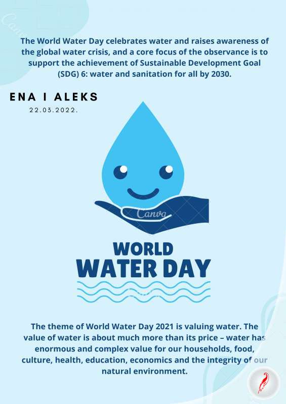 World Water Day in the Kreativno pero!