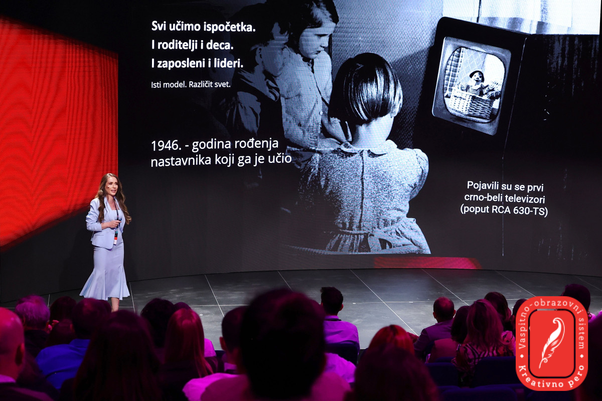 Директорка ВОС „Креативно перо" др Неда Павловић говорила на Future & AI Summit 2026 у Београду