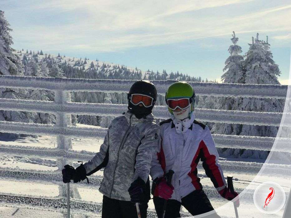 Skiing school