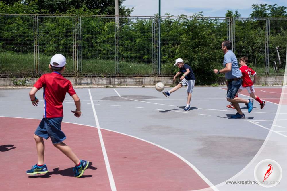 Kreativno Pero – Sports day in Aleksandar villa