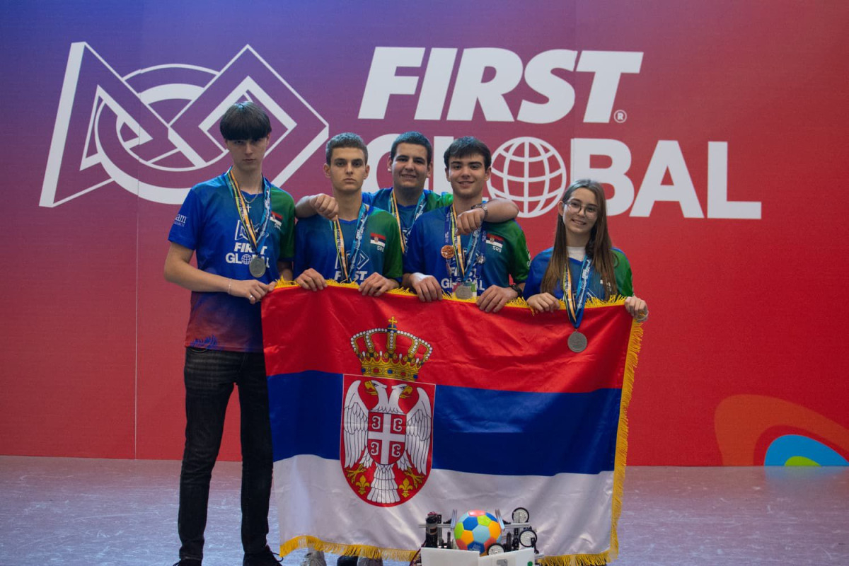 Team Serbia Wins Silver Medal at the World Robotics Olympiad — FIRST Global Challenge 2025 in Panama  