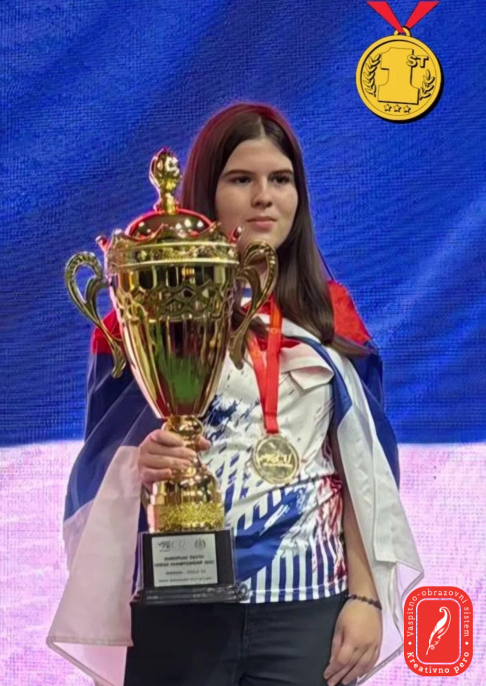 Злато за Веру – поново првакиња Европе!