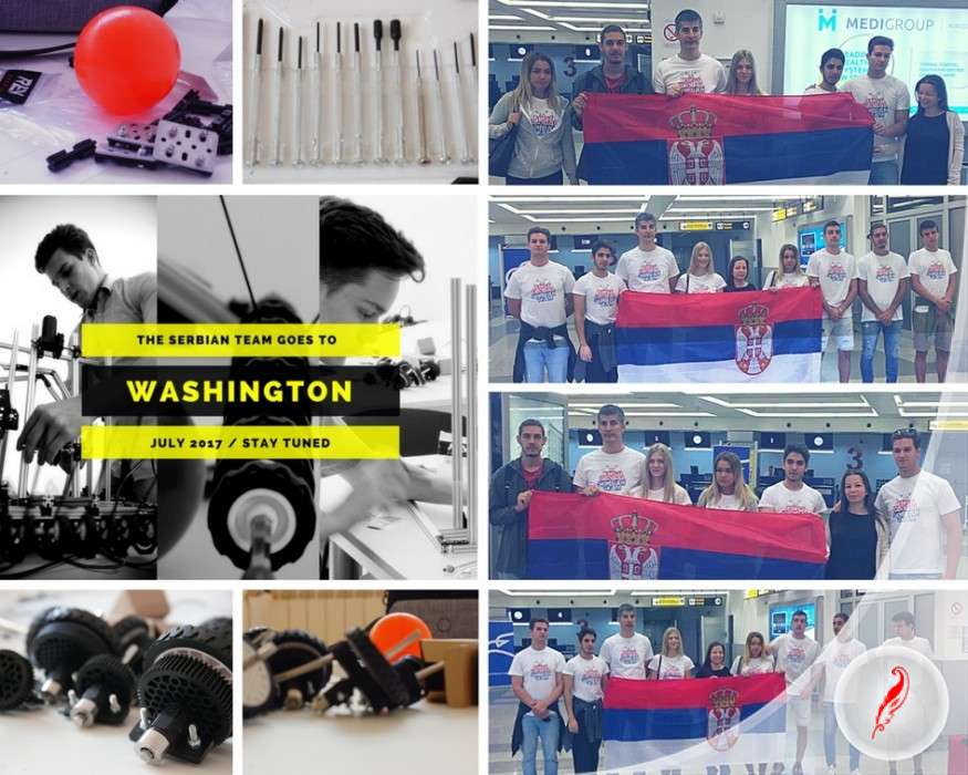 Српски тим упутио се ка Вашингтону - на Олимпијаду у роботици